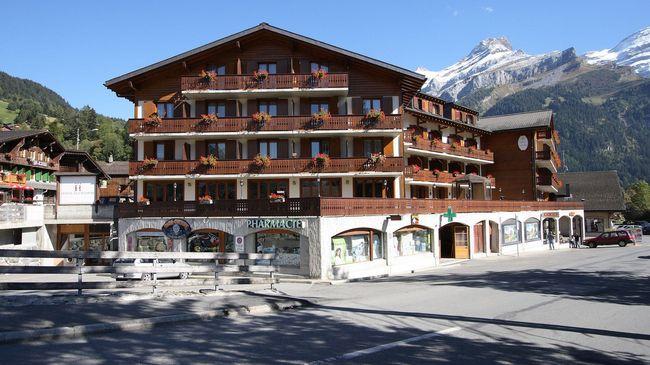 Le Chamois Hotel Les Diablerets Exterior photo